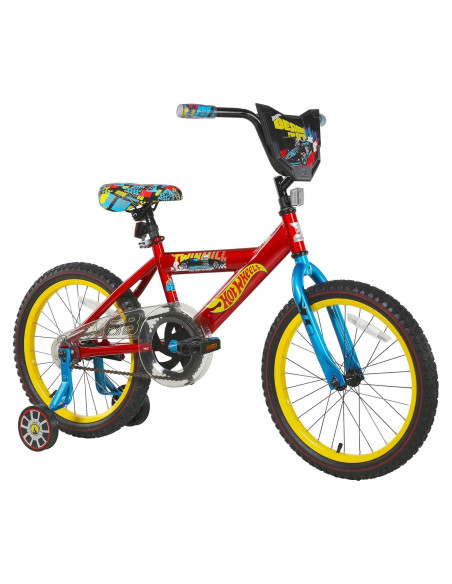 Bicicleta Infantil Dynacraft Hot Wheels 18" Roja para Niños Bicicleta Infantil Dynacraft Hot Wheels 18" Roja para Niños