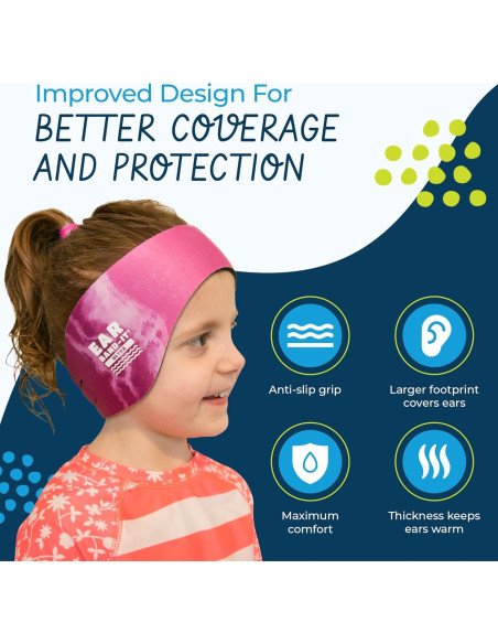 Banda para la Cabeza Ear Band-It Ultra Neopreno Natación Niños y Adultos Banda para la Cabeza Ear Band-It Ultra Neopreno Natación Niños y Adultos
