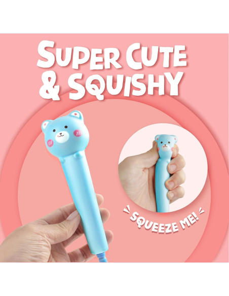 Lápices Squishy BUNMO - Paquete de 3 con Recargas Lápices Squishy BUNMO - Paquete de 3 con Recargas