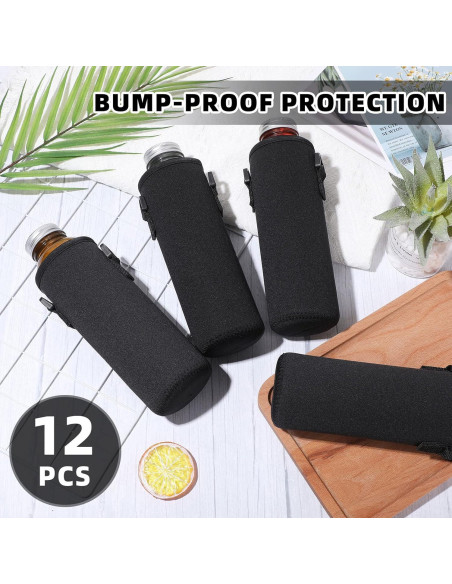 Funda para Botella de Agua Sabary 12 Pcs 25 oz Negra Funda para Botella de Agua Sabary 12 Pcs 25 oz Negra