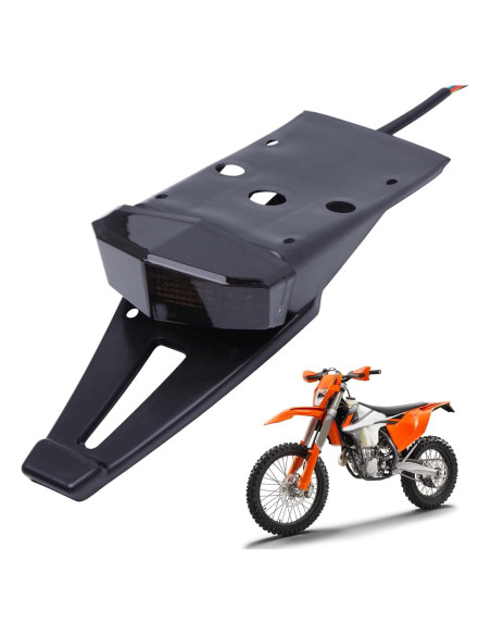 Luz Trasera LED de Freno Opciones Ricas Humo para Motocicletas Luz Trasera LED de Freno Opciones Ricas Humo para Motocicletas