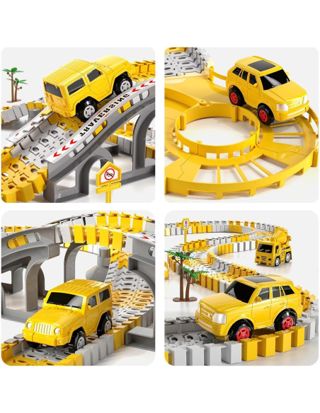 Juguetes de Pistas de Carreras iHaHa 236 PCS para Niños Juguetes de Pistas de Carreras iHaHa 236 PCS para Niños