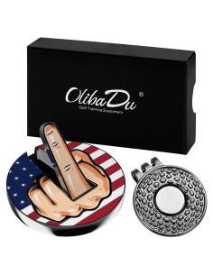 Conjunto de Marcadores de Pelota de Golf OlibaDu con Clip