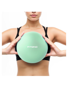 Bola de Pilates FITMIND 25.4 cm para Yoga y Fitness