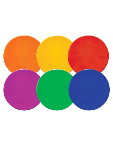 Marcadores de Spot Champion Sports 10" (25.4 cm) Multicolor - Set de 6