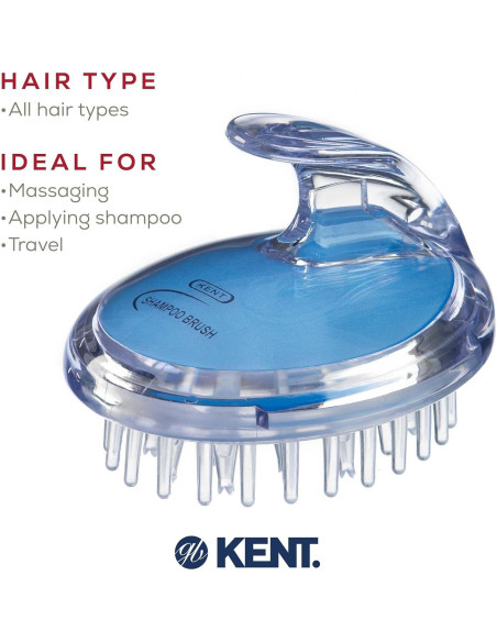 Cepillo Exfoliante Kent SH1 para Cuero Cabelludo 42 Cerdas Cepillo Exfoliante Kent SH1 para Cuero Cabelludo 42 Cerdas