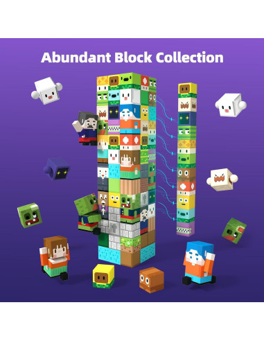 Juego de Bloques Magnéticos GobiDex 100PCS 3+ Zomblock