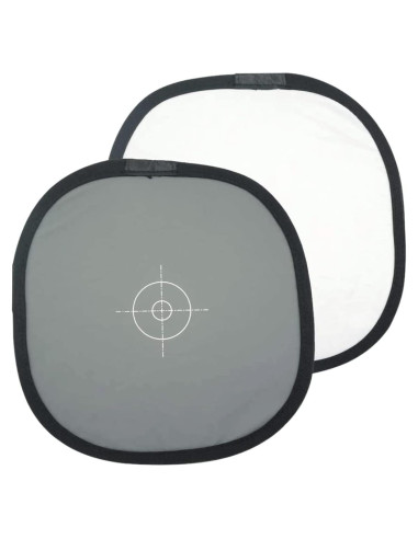 Panel Plegable Gris y Blanco Foto&Tech 30cm - Balance de Color