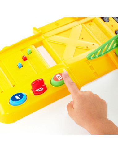 Set de Tren Motorizado CAT Power Track 8 Piezas Preescolar