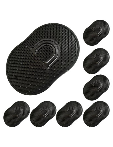 Peines de Palma Soft 'N Style 8 Piezas Portátiles