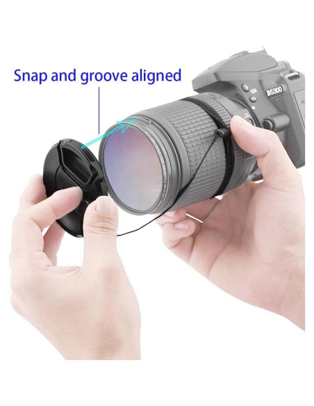 Cubierta de tapa de lente 72mm Huipuxiang para Sony E PZ 18-105mm Cubierta de tapa de lente 72mm Huipuxiang para Sony E PZ 18-105mm