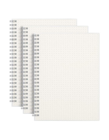 Cuadernos de Puntos AHGXG A5 Paquete de 3, 80 Hojas