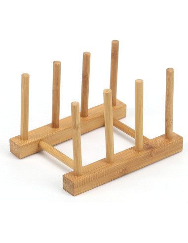 Juego de Alfombrillas de Bambú Natural CHUNHUI 6 Piezas