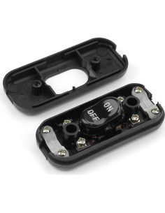 Paquete de 2 Interruptores de Cable Goweewon 6A 250V On/Off 2