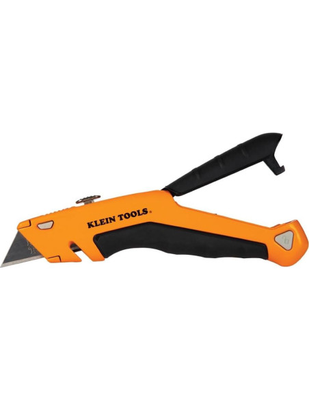 Cuchillo Utility Retráctil Klein Tools 44133 con Destripador Cuchillo Utility Retráctil Klein Tools 44133 con Destripador