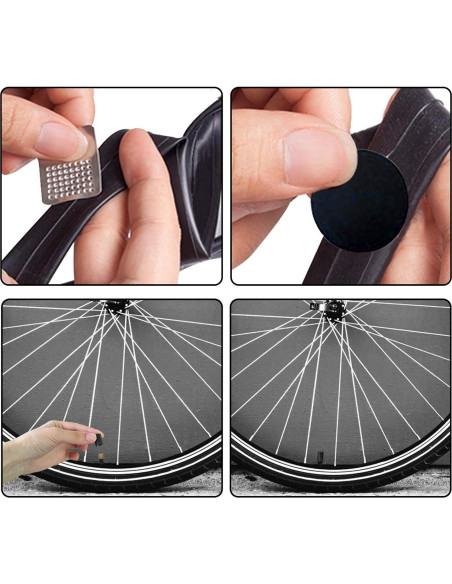 2 Pack Cámaras de Aire 20" x 1.75-2.15 Listenman con Kit 2 Pack Cámaras de Aire 20" x 1.75-2.15 Listenman con Kit