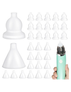 Fabbay 40 Puntas de Silicona para Aspirador Nasal Bebé