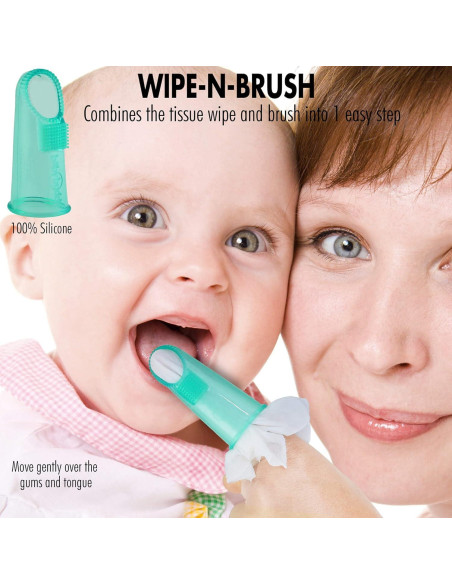 Set de Cuidado Oral Infantil Baby Buddy 5 Piezas Verde Set de Cuidado Oral Infantil Baby Buddy 5 Piezas Verde