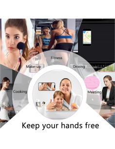 Soporte de Teléfono de Silicona Mokiwala Rosa Bebé Reutilizable 2