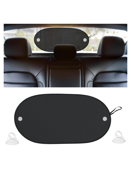 Sombra Solar EcoNour para Ventana Trasera de Coche 76.2x38.1cm Sombra Solar EcoNour para Ventana Trasera de Coche 76.2x38.1cm