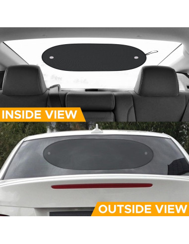 Sombra Solar EcoNour para Ventana Trasera de Coche 76.2x38.1cm