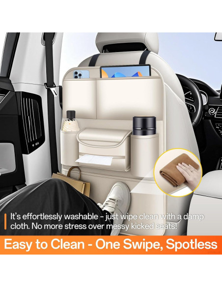 Organizador de Asiento Trasero DGXWLLW para Tesla - 6 Bolsillos Organizador de Asiento Trasero DGXWLLW para Tesla - 6 Bolsillos