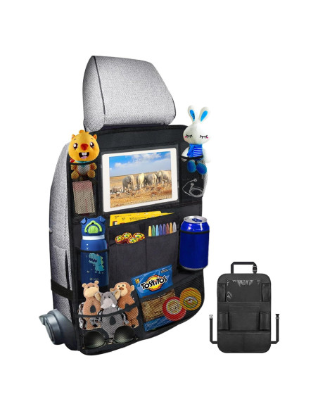 Organizador de Asiento Trasero Ecurfu 66x46 cm Impermeable Organizador de Asiento Trasero Ecurfu 66x46 cm Impermeable