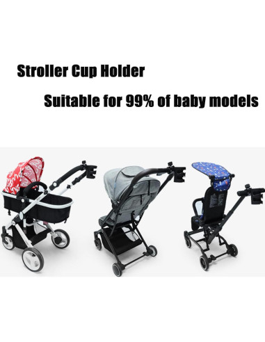 Soporte para Taza PandaEar Universal para Cochecito y Bicicleta