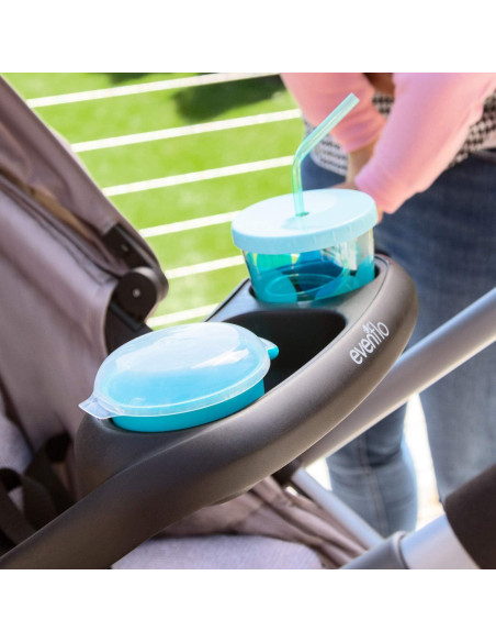 Bandeja de Snack para Niños Evenflo con Taza Removible Bandeja de Snack para Niños Evenflo con Taza Removible