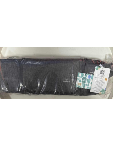 Bolsa Organizadora para Carriola Philorn Gris con Portavasos Bolsa Organizadora para Carriola Philorn Gris con Portavasos