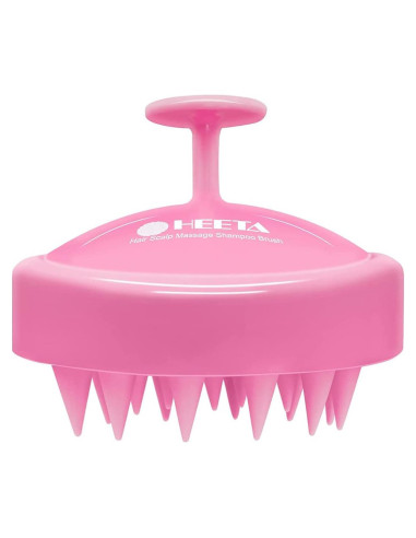 Masajeador de Cuero Cabelludo HEETA HP505P Rosa Suave