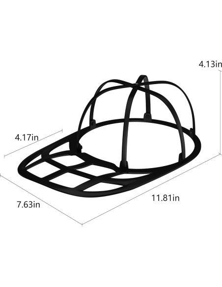 Cesta Lavadora de Gorras LONGD - Protector Plegable 30x19.4cm Cesta Lavadora de Gorras LONGD - Protector Plegable 30x19.4cm