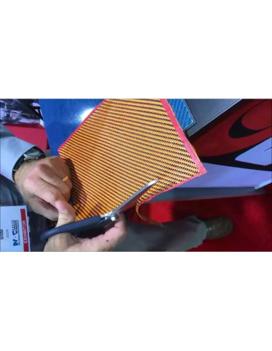 Tijeras de Acero al Carbono Ascend Tools 11" para Kevlar y Fibra
