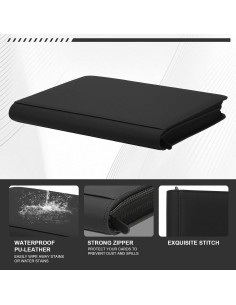 Carpeta Toploader MOSLA para 288 Cartas - Negro, 9 Bolsillos 2