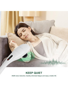 Masajeador Eléctrico de Mano MEGAWISE 5 Modos 5 Velocidades 2