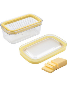Cortador de Mantequilla 2-en-1 Restynic con Contenedor 226 g 2