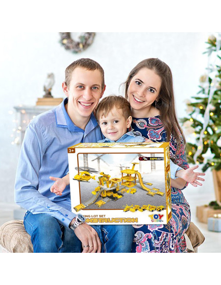 Juego de construcción TOY Life - Vehículos y garaje 50 piezas Juego de construcción TOY Life - Vehículos y garaje 50 piezas