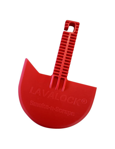 Raspador de Parrilla LavaLock Smok-n-Scrape Rojo 23.5x15.2cm