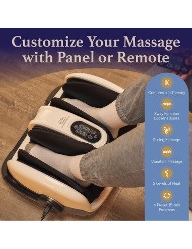 Masajeador de pies Shiatsu Cloud Massage con calor 53x44cm