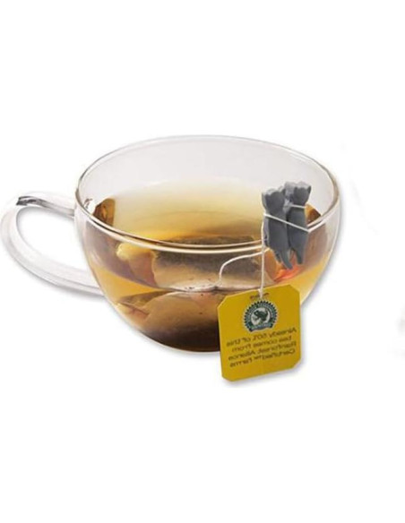 Juego de 6 Clips de Silicona para Bolsas de Té Zhuluck Gato Juego de 6 Clips de Silicona para Bolsas de Té Zhuluck Gato