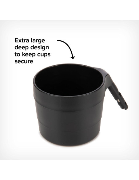 Soportes para Tazas Diono XL - Paquete de 2 - Negro Soportes para Tazas Diono XL - Paquete de 2 - Negro