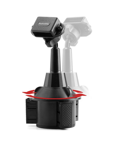 Soporte para Radio en Portavasos Radioddity RH2 - Compatible con Walkie Talkies