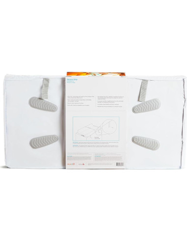 Almohadilla de Cambio Munchkin con Agarre Seguro 40x79 cm Blanca