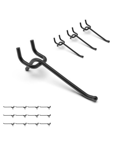Ganchos de Tablero de Clavos HUHOLE 4" Alta Resistencia 25PC