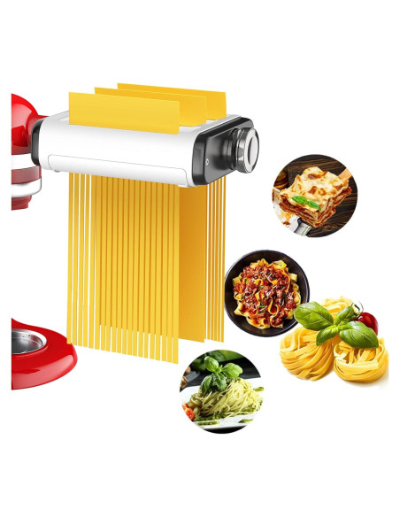Accesorio para hacer pasta 3 en 1 NEWSETS para KitchenAid Accesorio para hacer pasta 3 en 1 NEWSETS para KitchenAid