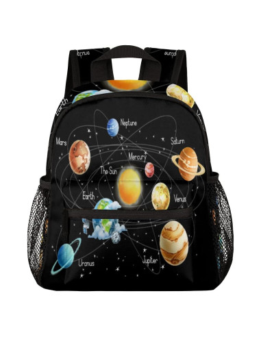Mochila TropicalLife Niños Sistema Solar 25x10x30 cm