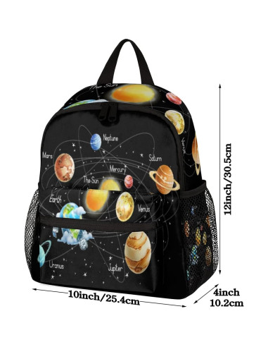 Mochila TropicalLife Niños Sistema Solar 25x10x30 cm