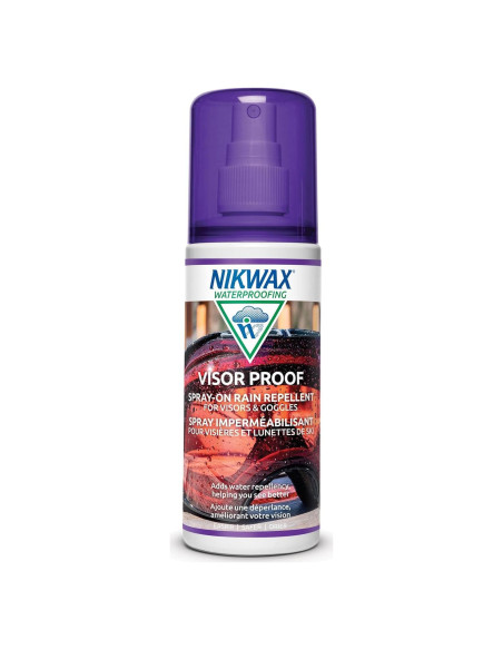 Nikwax Visor Proof Spray 118ml - Impermeabilizante para Gafas y Visores Nikwax Visor Proof Spray 118ml - Impermeabilizante para Gafas y Visores