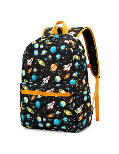 Mochila Escolar CAMTOP Niños Preescolar 39x11x26cm Cohete