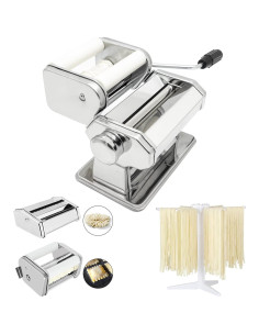 Máquina de Hacer Pasta MZTOGR MZ-150PR 6 Piezas Acero Inox 2